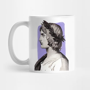 Roman Poet Virgil illustration Mug